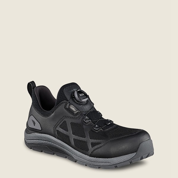 Zapatos de Trabajo Red Wing Hombre Negros/Grises - Cooltech™ Athletics - Safety Toe - 876-SOQWIA